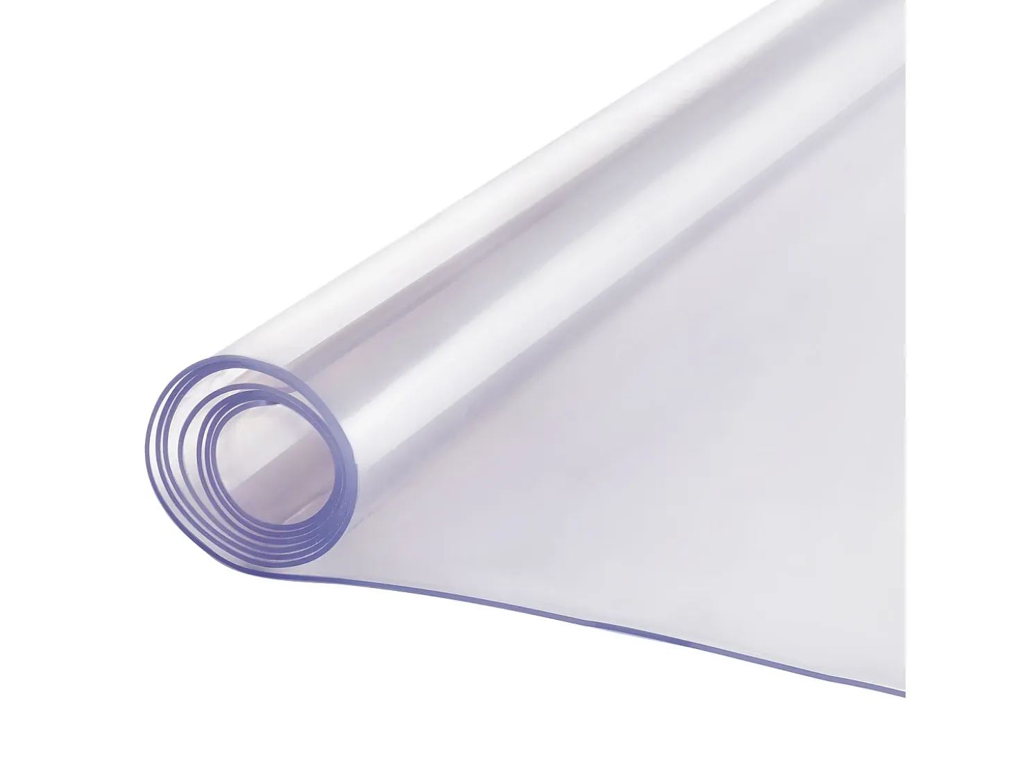 Mantel SucceBuy Protector de Mesa en PVC 107X183 CM, Protector de Escritorio en Plástico Transparente 0.2CM de Grosor