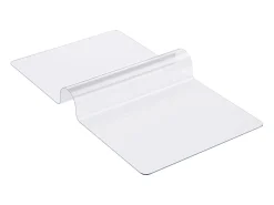Mantel Transparente SucceBuy Protector de Mesa de PVC, 91 x 137 cm, Protector de Escritorio de Plástico Transparente, 1,5 mm de Grosor