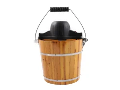Maquina de hacer helado GIVRETO de madera - 3.5 L
