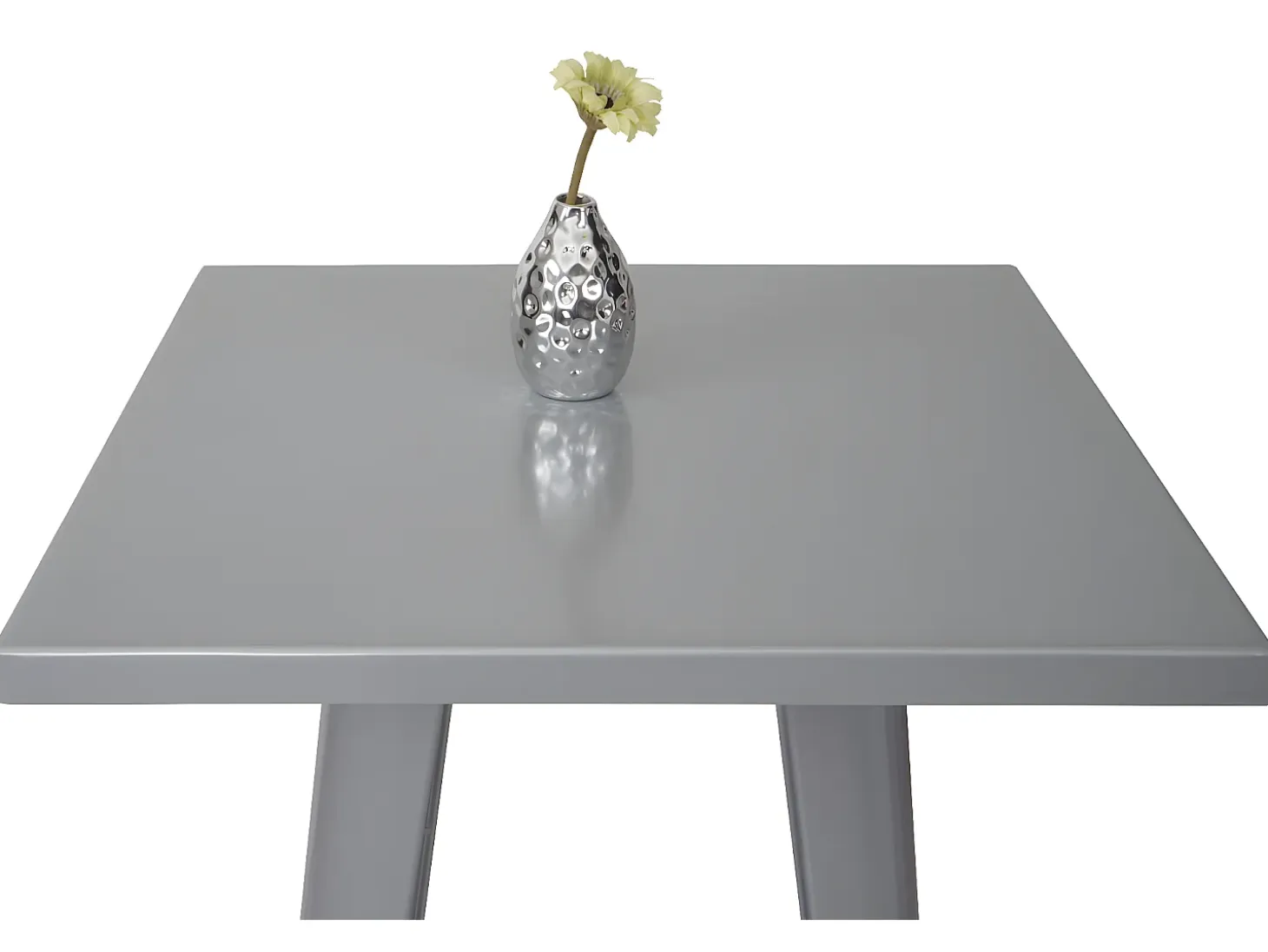 MCW-A73 Juego de mesa de bar de metal (3 piezas), gris