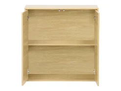 Módulo de almacenamiento con 2 puertas, 70cm roble