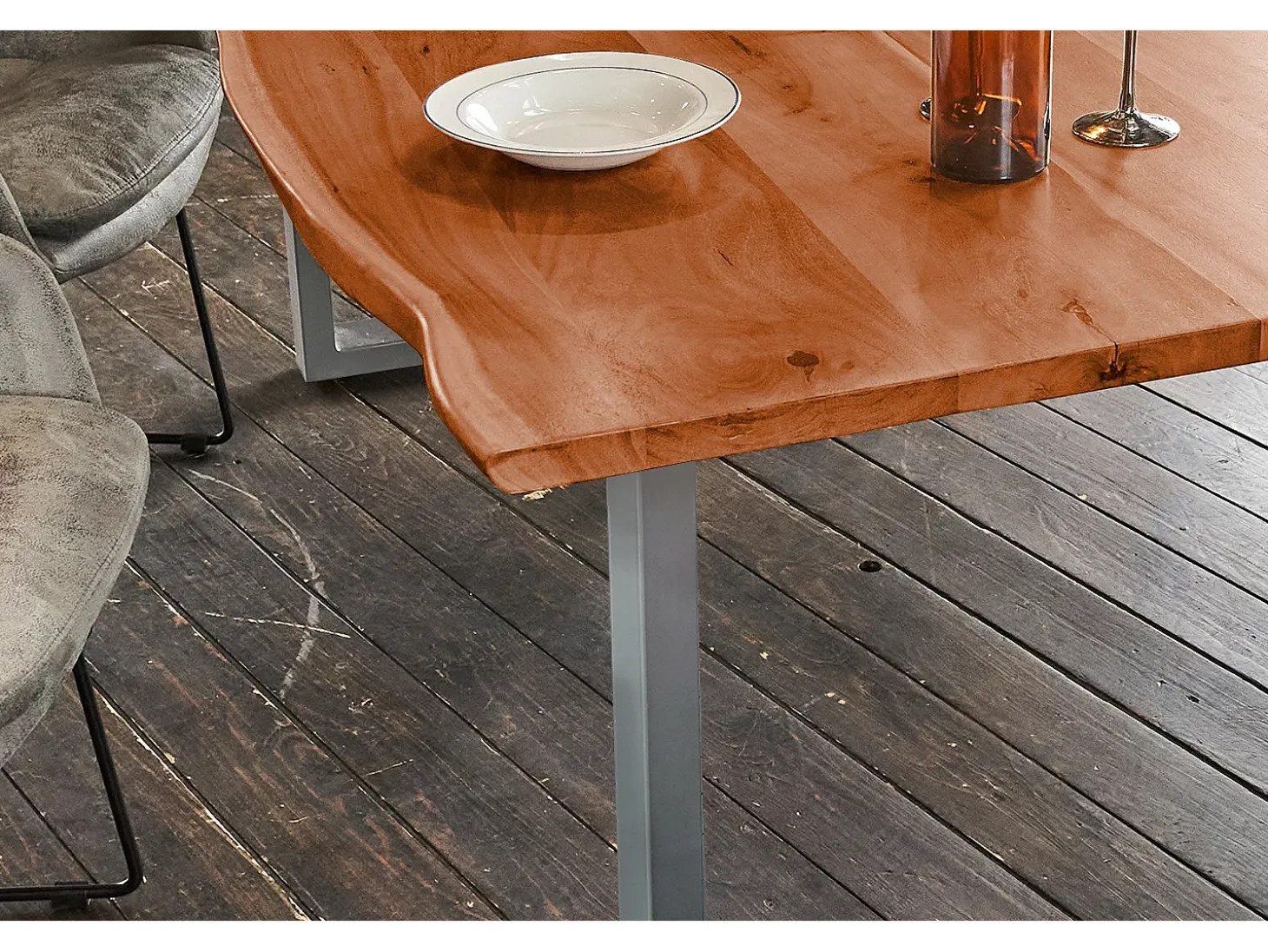 Mesa - Madera Madera - 180 x 90 cm - LORE
