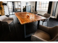 Mesa - Madera Madera - 180 x 90 cm - LORE
