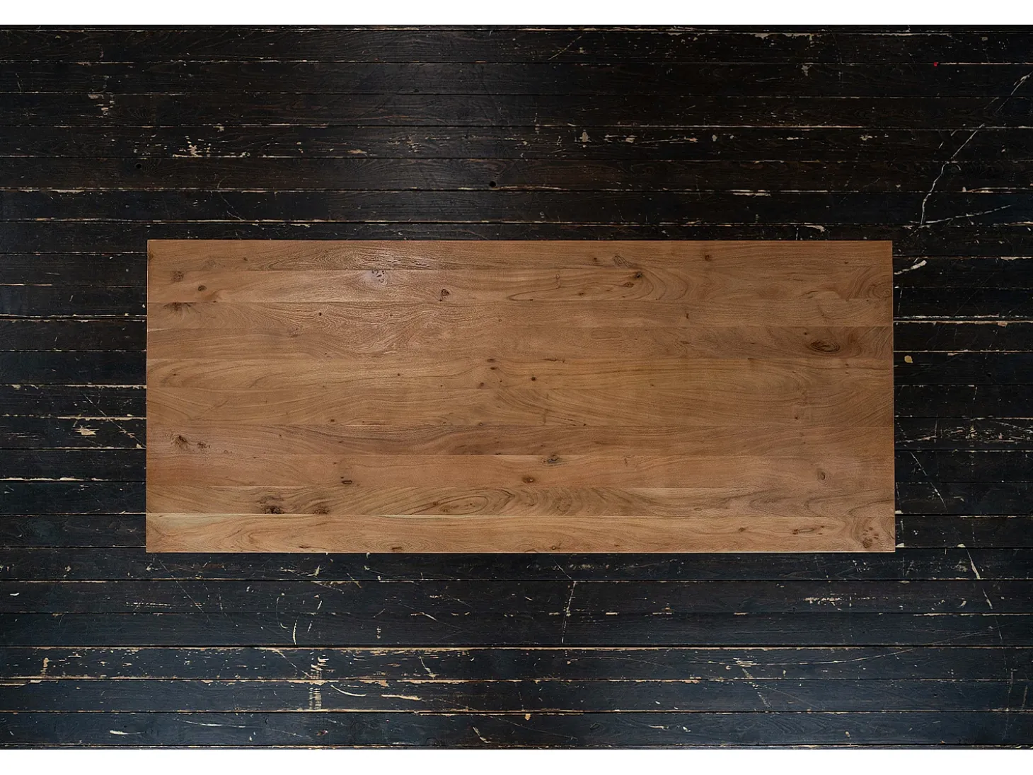 Mesa - marrón Madera - 220 x 100 cm - WOODY
