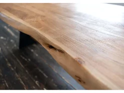 Mesa - marrón Madera - 240 x 100 cm - REY