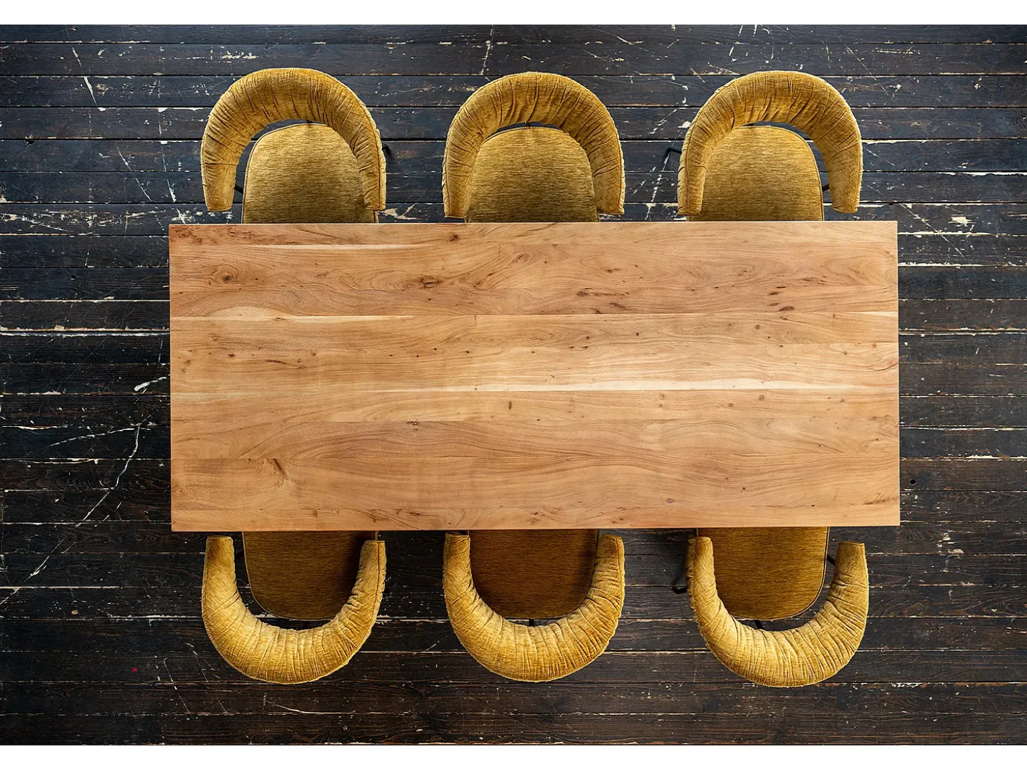 Mesa - marrón Madera - 280 x 100 cm - PALO
