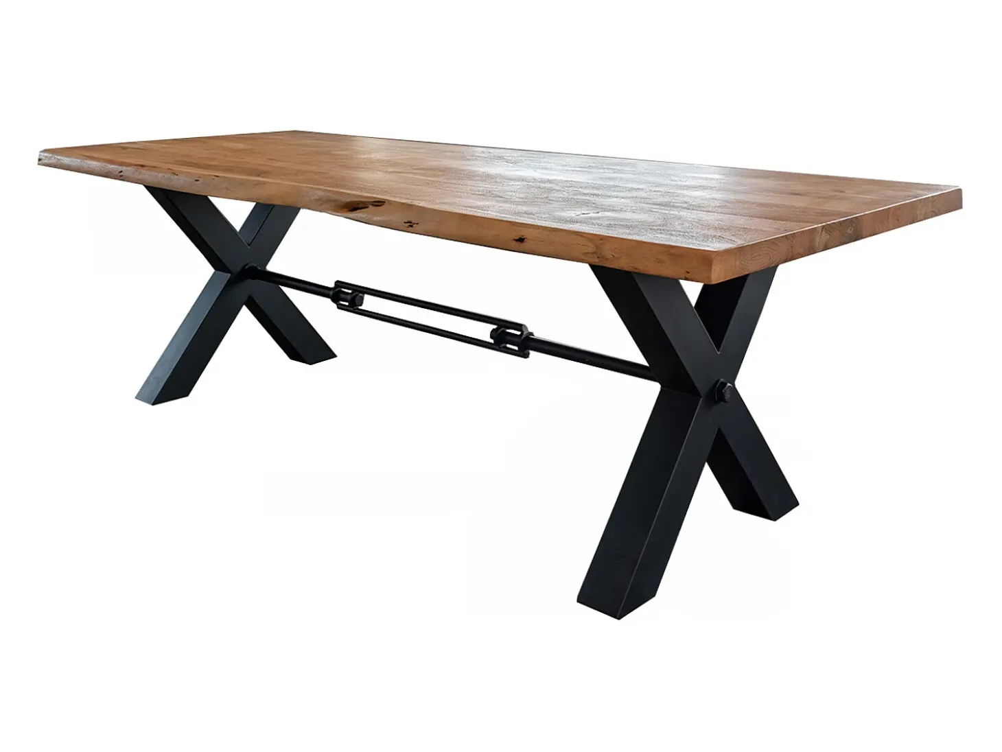 Mesa - marrón Madera - 200 x 100 cm - PALO