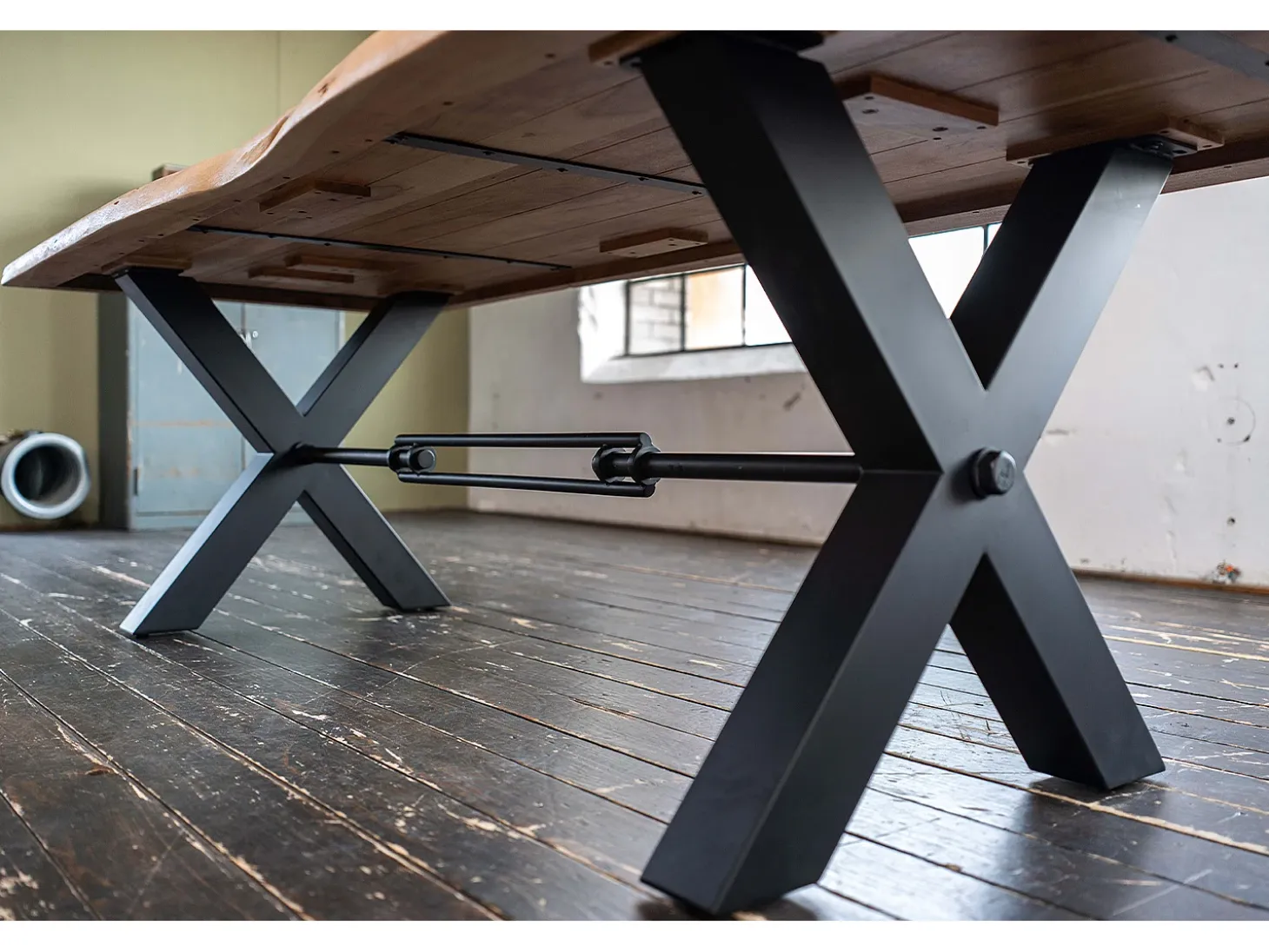 Mesa - marrón Madera - 200 x 100 cm - PALO