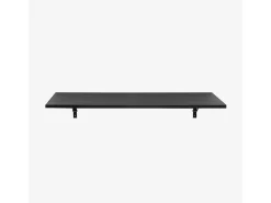 Mesa abatible de pared cocina escritorio plegable 120x60cm Jeremy - Negro