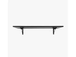 Mesa abatible de pared cocina escritorio plegable 120x60cm Jeremy - Negro