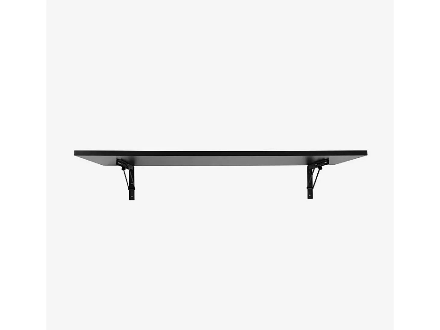 Mesa abatible de pared cocina escritorio plegable 120x60cm Jeremy - Negro