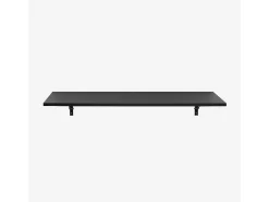 Mesa abatible escritorio de pared plegable 140x80 cm Jeremy XL - Negro