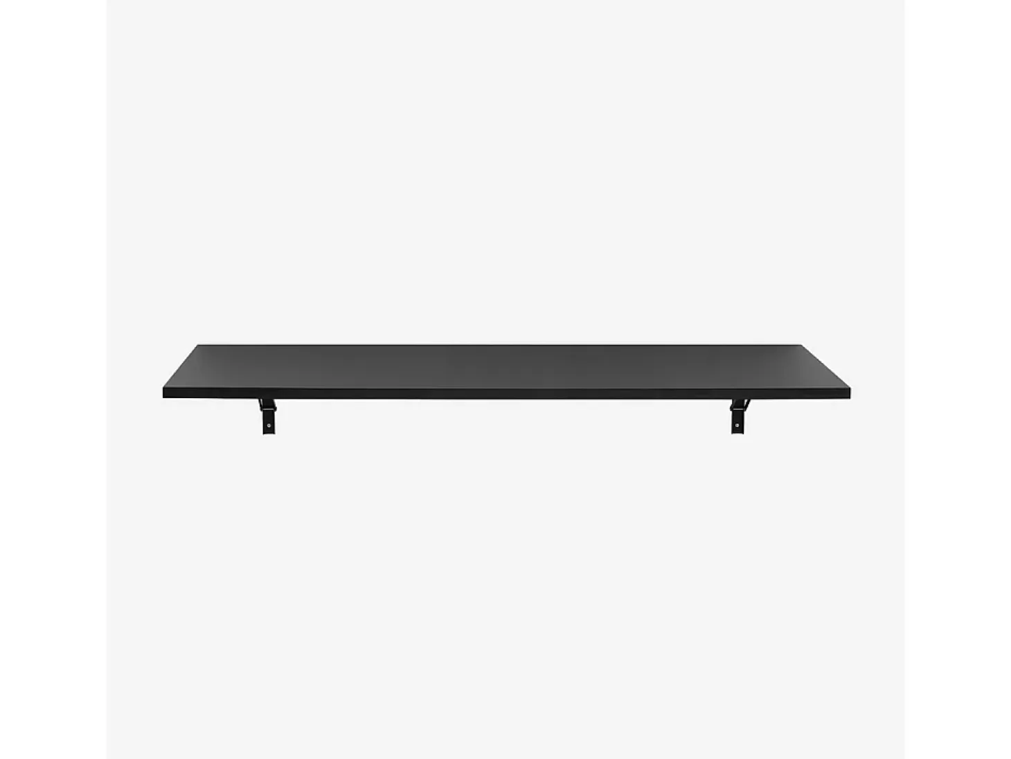 Mesa abatible escritorio de pared plegable 140x80 cm Jeremy XL - Negro