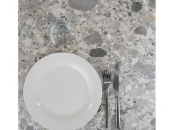 Mesa alta 60 x 60 cm - modelo Dina terrazzo cepp