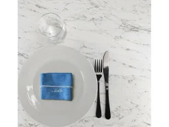 Mesa alta 60 x 60 cm - modelo Milan calacatta mármol