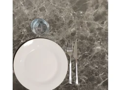 Mesa alta 60 x 60 cm - modelo mármol Milan Indra