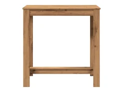 Mesa alta bar madera ingeniería roble artisian 102x50x103,5 cm
