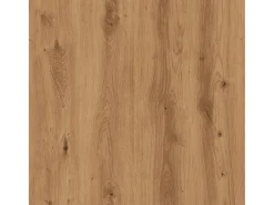 Mesa alta con estantes madera roble artisian 102x50x103,5 cm