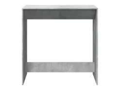 Mesa alta de bar madera ingeniería gris hormigón 102x50x103,5cm