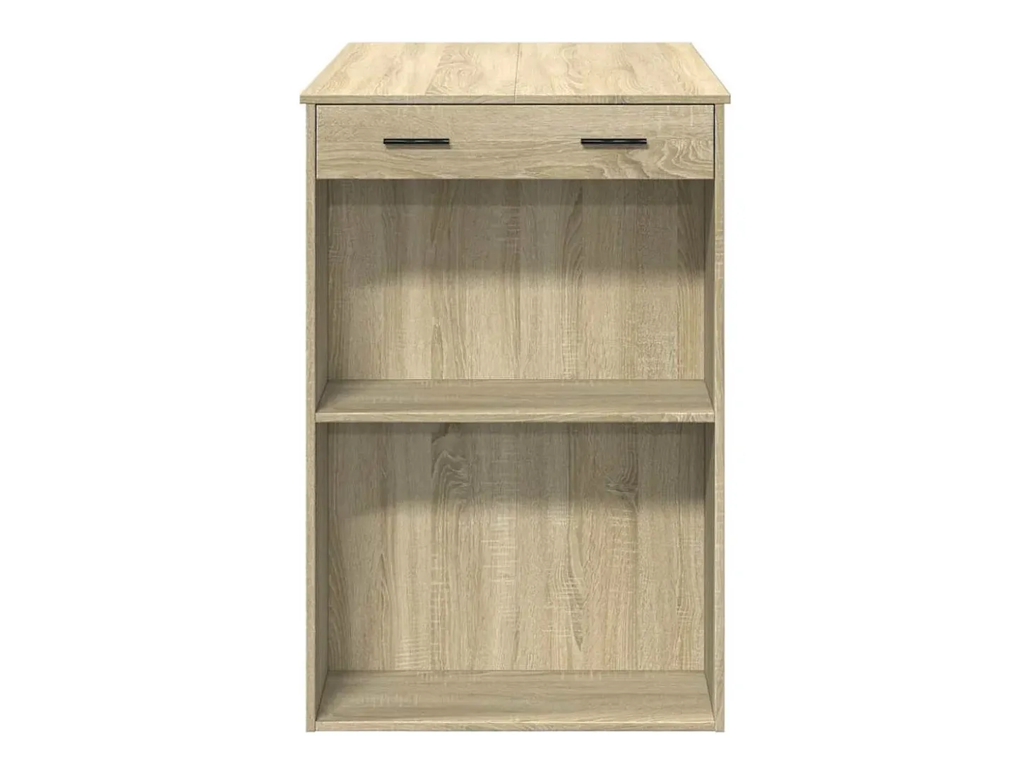 Mesa alta de bar madera ingeniería roble Sonoma 102x70x103,5 cm