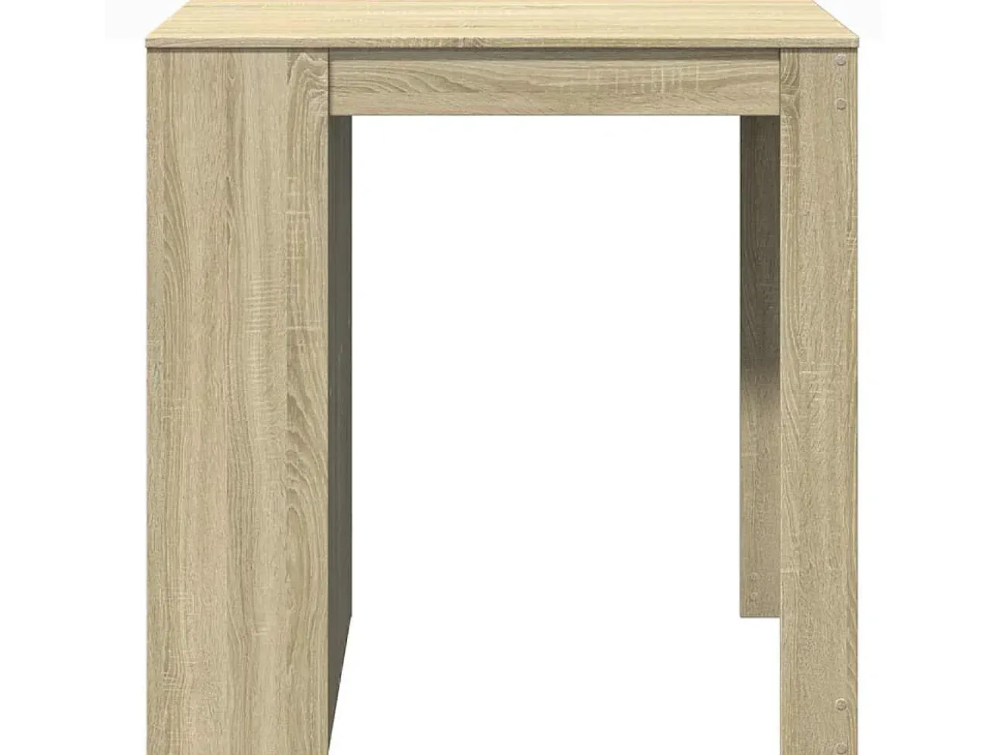 Mesa alta de bar madera ingeniería roble Sonoma 102x70x103,5 cm