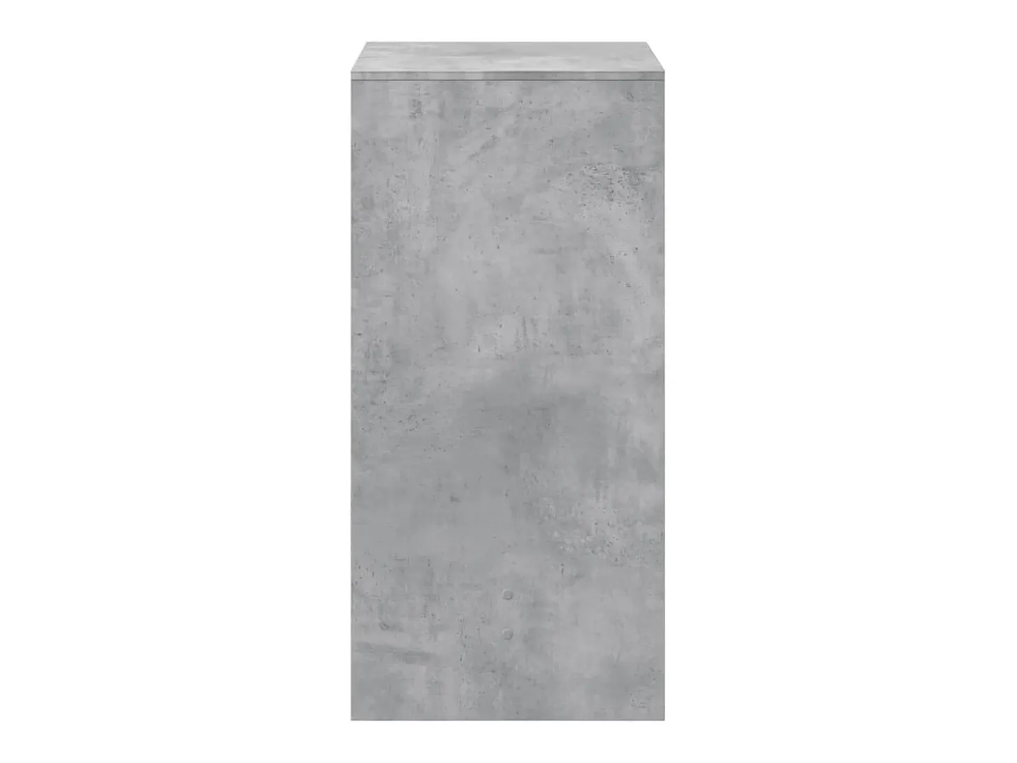 Mesa alta de bar madera ingeniería gris hormigón 51x50x103,5 cm