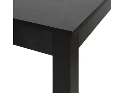 Mesa alta de bar negra de MDF 55x55x107 cm