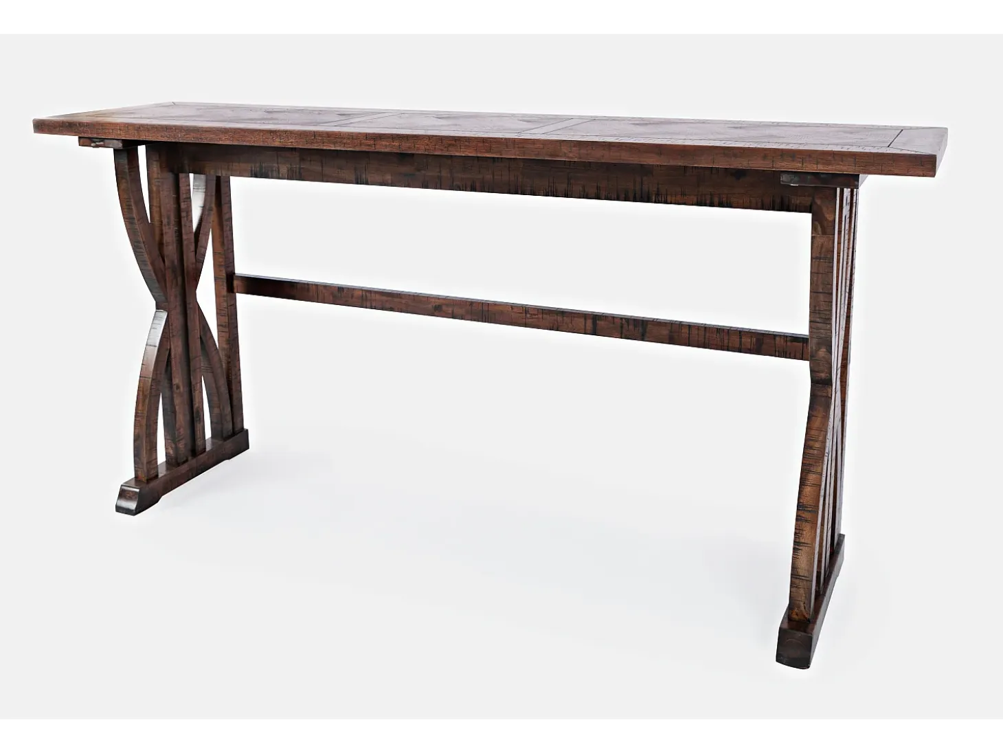 Mesa alta 188x91,5x46 cm marrón oscuro Avola AV1931-74