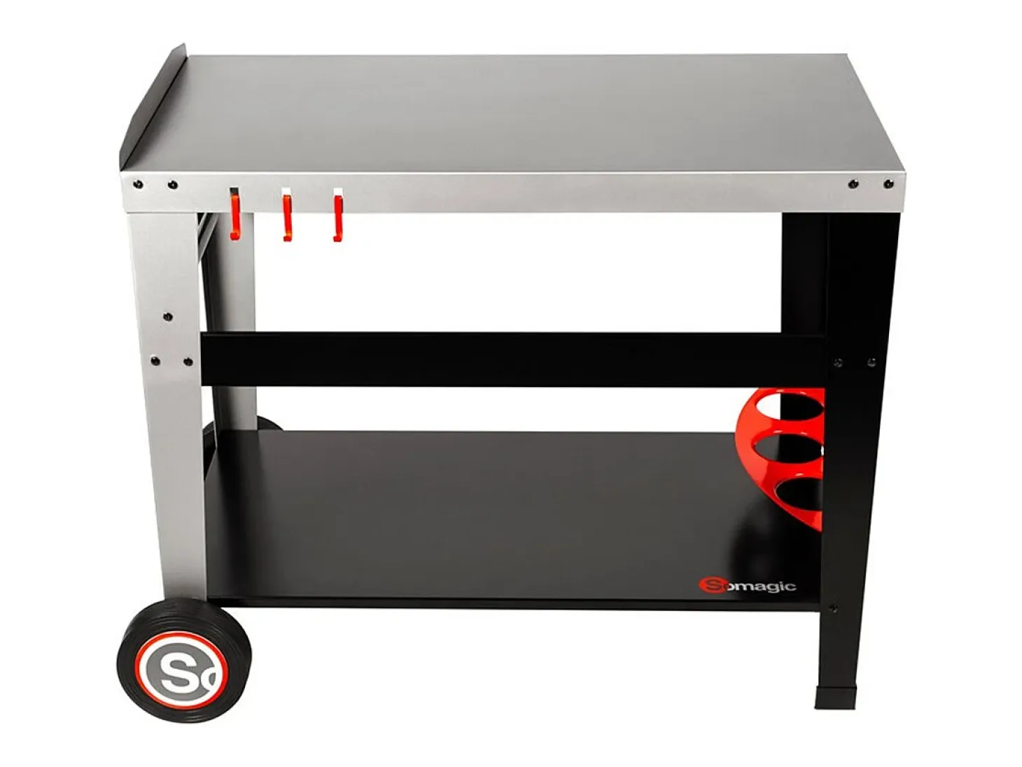 Mesa auxiliar para plancha a colocar