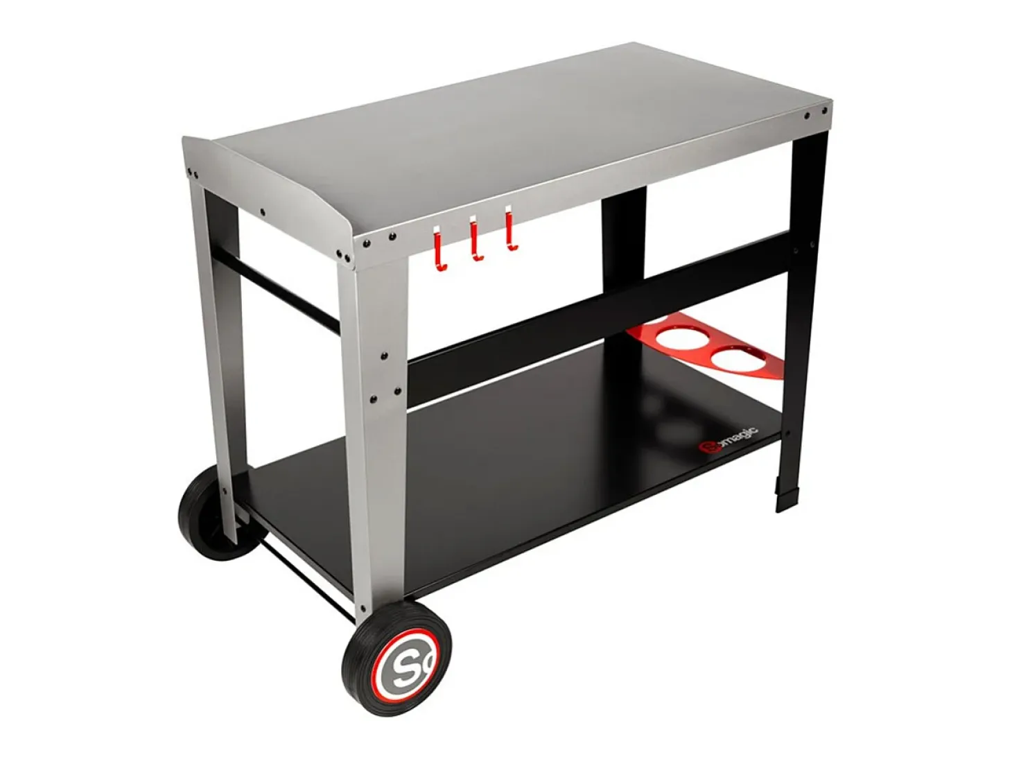 Mesa auxiliar para plancha a colocar