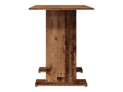 Mesa comedor madera ingeniería madera envejecida 110x60x75 cm