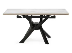 Mesa cuadrada extensible de gran tamaño para 6/8 personas 150x76 cm