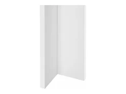 Mesa cuadrada para 4 personas comedor cocina salón 80 cm blanco/gris 03_0006233