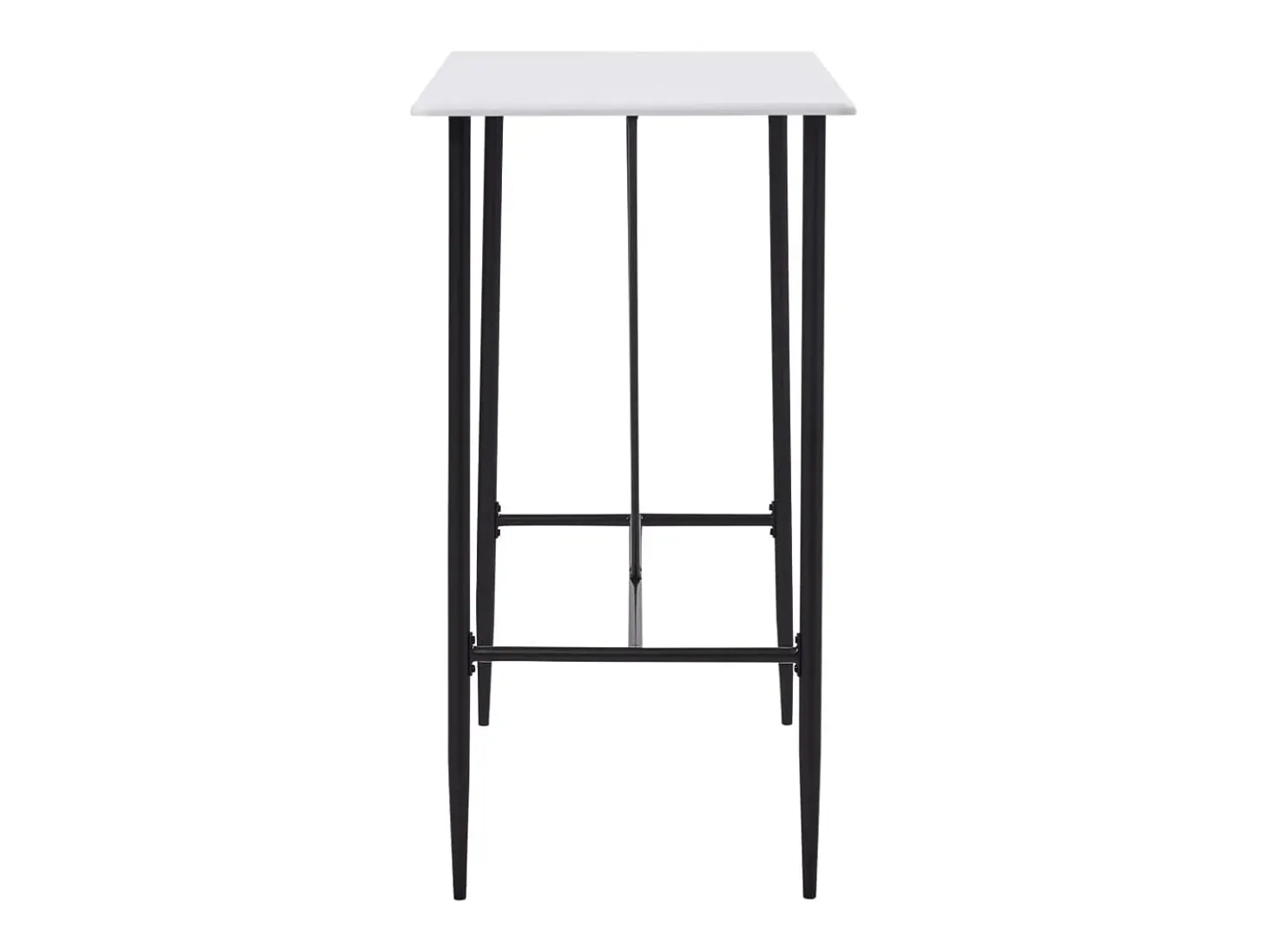 Mesa de bar Blanca 120x60x110 cm MDF