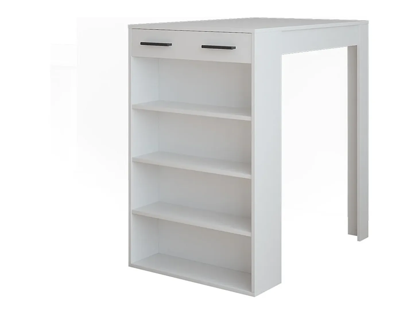 Mesa de bar blanco 67x100x106 repose