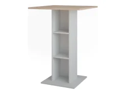 Mesa de bar blanco/sonoma 75x75x106 repose