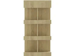 Mesa de bar con estante de almacenamiento Roble Sonoma Madera de ingeniería