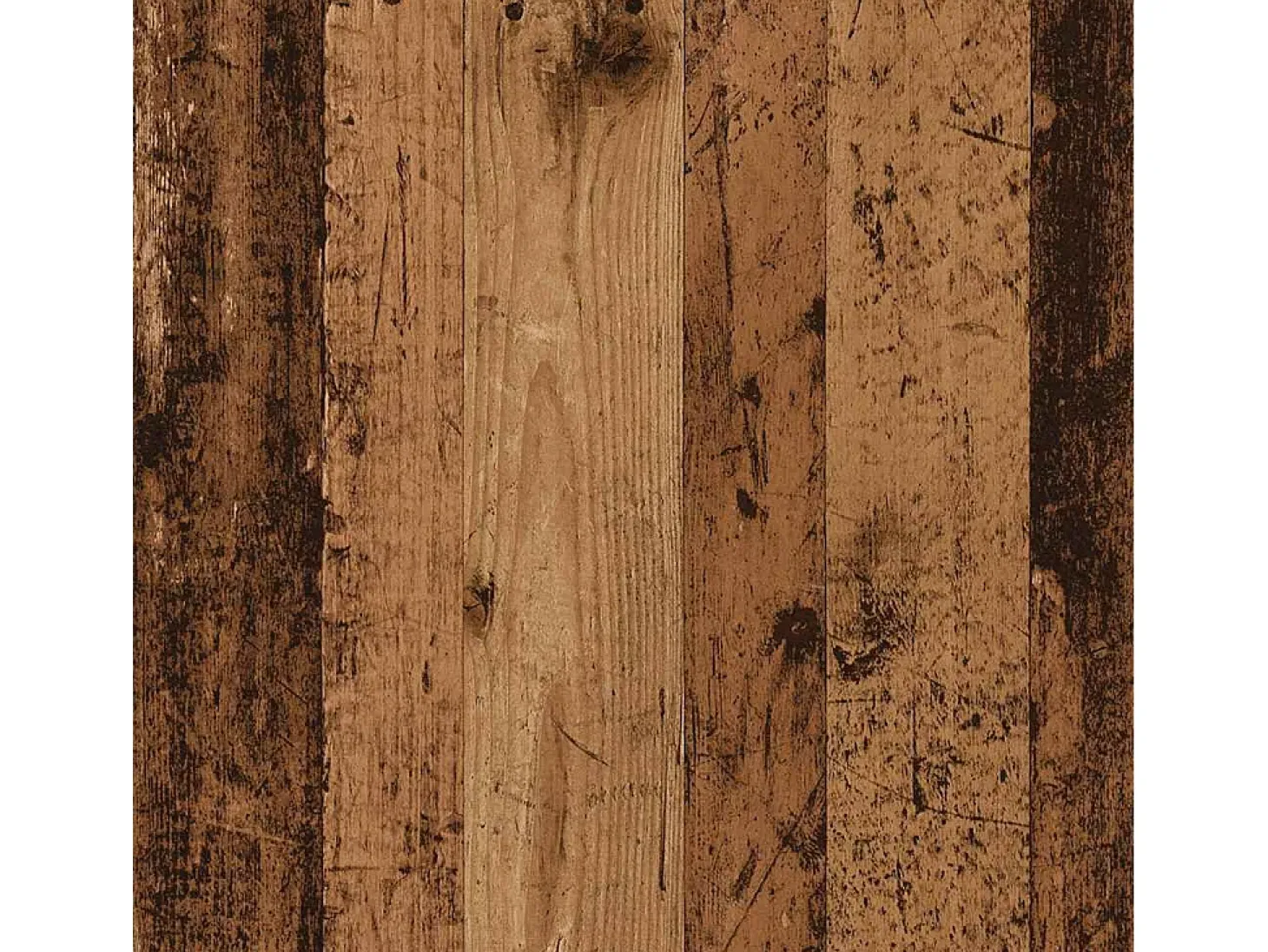 Mesa de bar con estante madera envejecida 100x48x101,5 cm