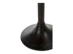 Mesa de bar Corali de madera maciza clara D 65 cm
