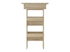 Mesa de bar de pared contrachapada roble Sonoma 102x45x103,5cm ES712051