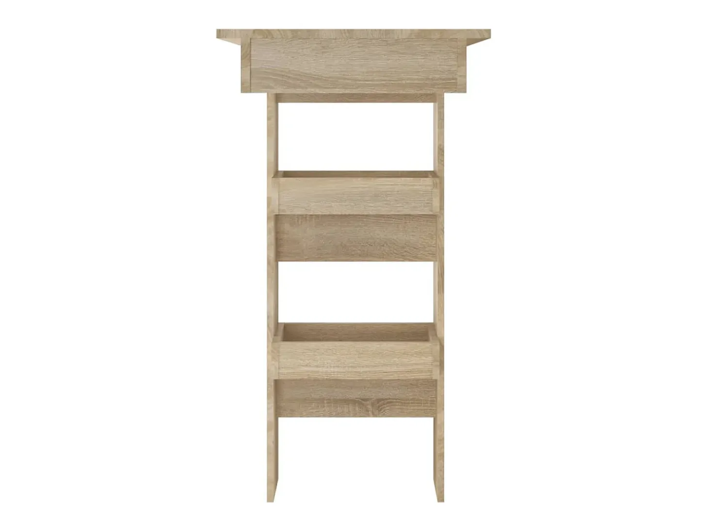Mesa de bar de pared contrachapada roble Sonoma 102x45x103,5cm ES712051
