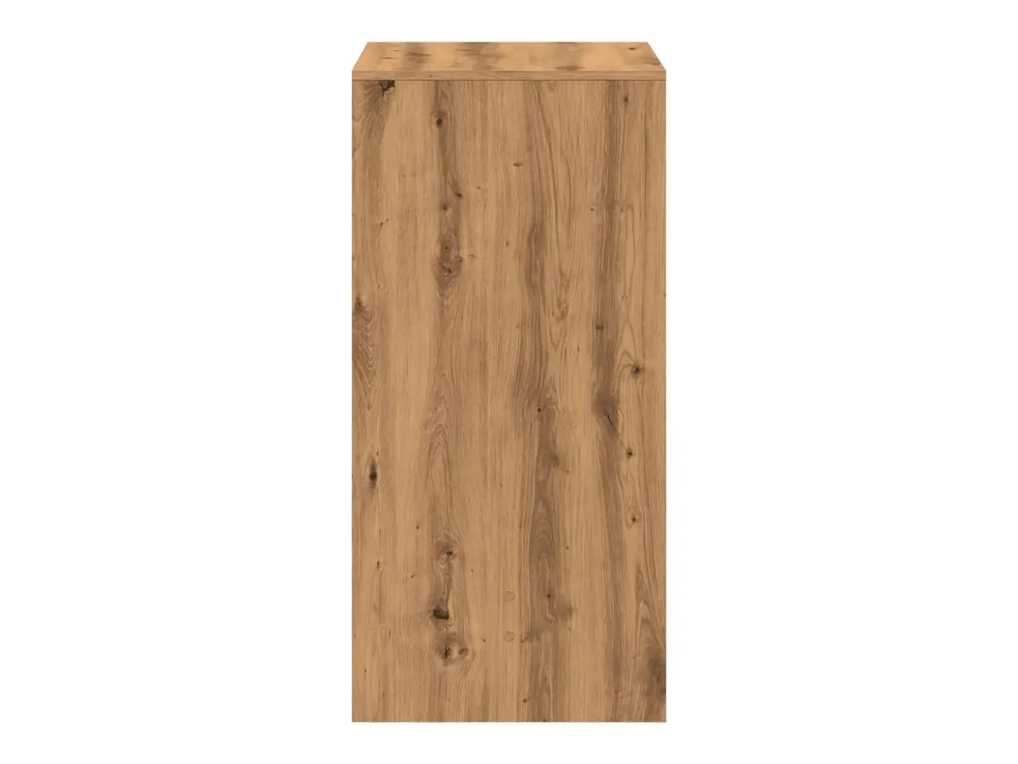 Mesa de bar de roble artesanal 51x50x103,5 cm madera de ingeniería