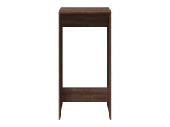 Mesa de bar de roble marrón 51x50x103,5 cm madera de ingeniería
