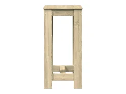 Mesa de bar de roble Sonoma 51x50x103,5 cm madera de ingeniería