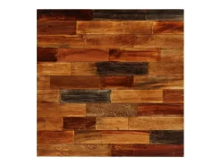 Mesa de bar madera maciza reciclada 70x70x106 cm ES379353