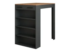 Mesa de bar oro power roble/antracita 67x100x106 repose