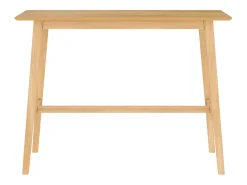 Mesa de bar rectangular de madera clara, 4 personas - Buvette