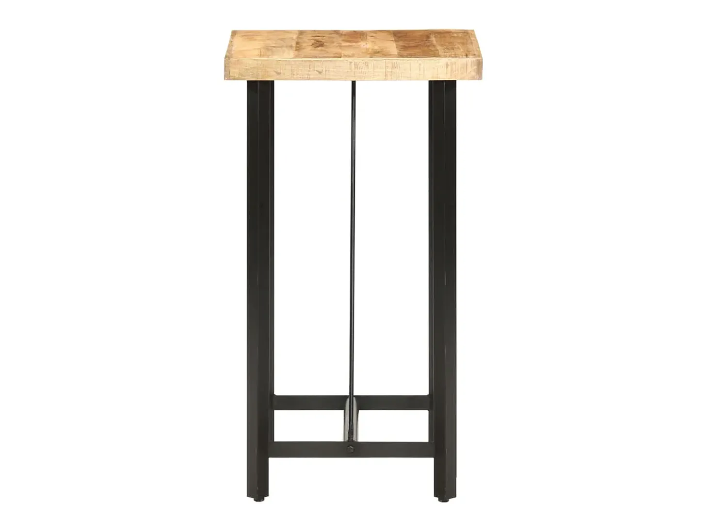 Mesa de bar 60x60x107 cm Madera de mango en bruto