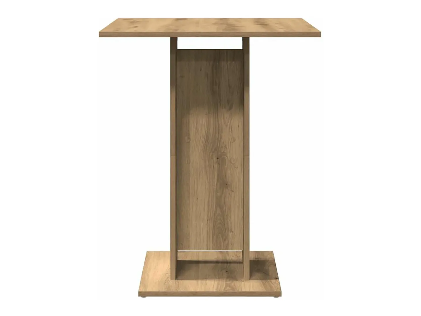 Mesa de bistró madera de ingeniería roble artisan 60x60x75 cm
