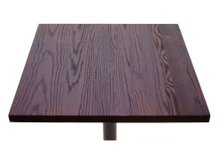 Mesa de bistró MCW-H10, marrón oscuro